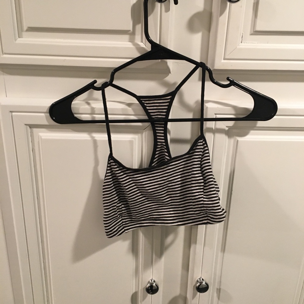Striped bralette
